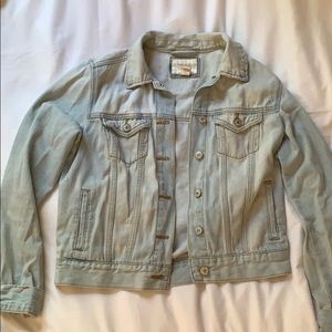 Forever 21 light wash jean jacket